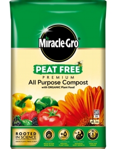 Miracle Gro All Purpose Organic Peat Free Compost 40L