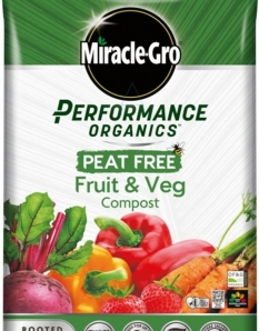 Miracle-Gro® Performance Organic Peat Free Fruit & Veg Compost 40L