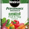 Miracle-Gro® Performance Organic Peat Free Fruit & Veg Compost 40L