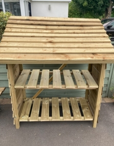 Heavy Duty Woodstore Treated Timber Natural (Hand Made to order) 