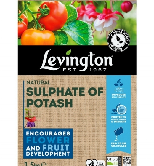 Levington Sulphate Of Potash 1.5kg